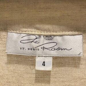 St Regis The Room linen blouse vintage